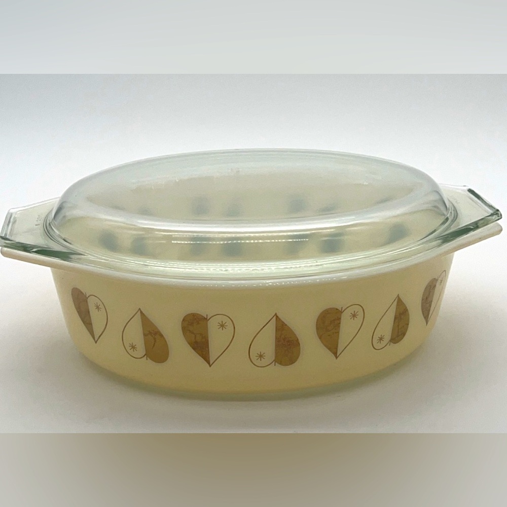 Pyrex Golden Heart 1958